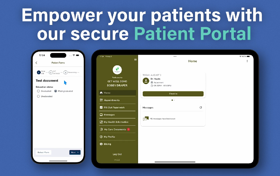 screenshot of Genesis Chiropractic Software